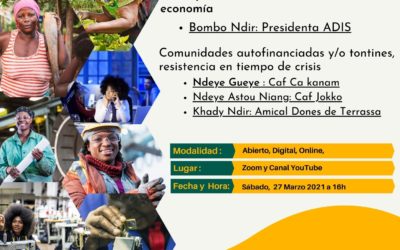 Encuentro digital mujeres africanas y Economía
